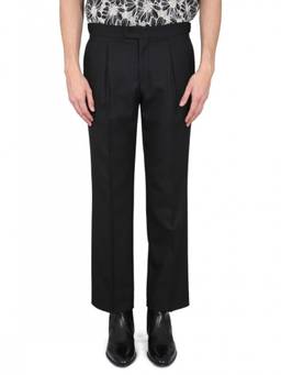 Sunflower - Black Straight Pleated Trouser (34)