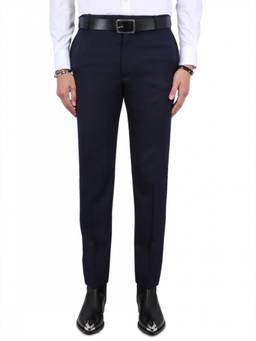 Alexander McQueen - Navy Blue Slim Trouser