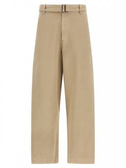 Entire Studios - Beige Straight Solid Trouser