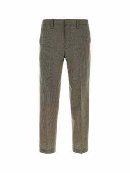 PRADA - Olive Flat Front Trouser