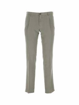 Pt Torino - Grey Lyocell Blend Trouser (34)
