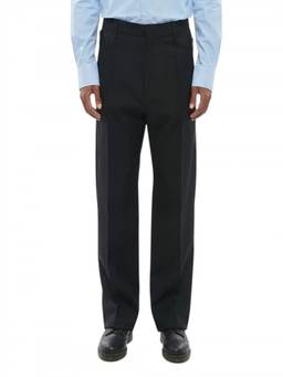 Dsquared2 - Black Relaxed Flat Front Trouser