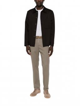 Pt Torino - Taupe Slim Chino Trouser