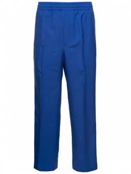 Gucci - Blue Interlocking-G Wide-Leg Trouser (30)