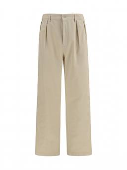 PRADA - Off White Straight Trouser