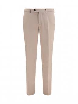 Brunello Cucinelli - Beige Regular Solid Trouser (38)