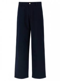 Gucci - Blue Cotton Trouser
