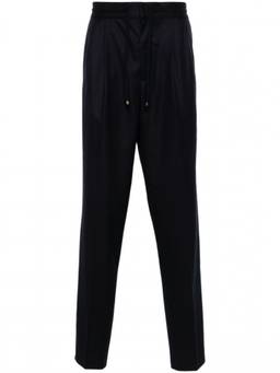 Brunello Cucinelli - Navy Blue Wool Trouser