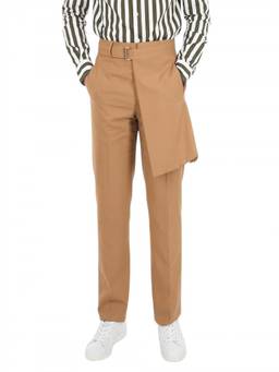 OFF-WHITE - Light Brown Tailored Trouser (30)