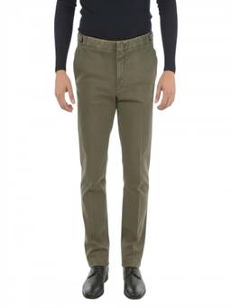 Corneliani - Green Slim Chino Trouser (40)