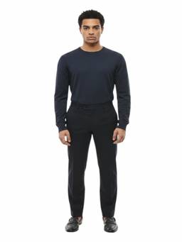 Corneliani - Blue Tailored Solid Trouser (26)