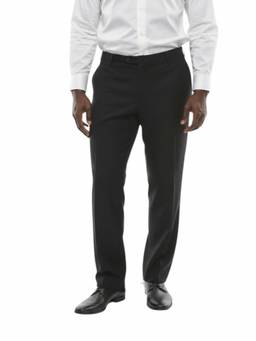 Corneliani - Black Flat Front Trouser (28)