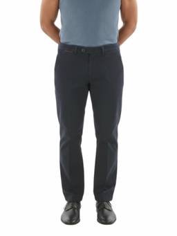 Corneliani - Blue Solid Chino Trouser (26)