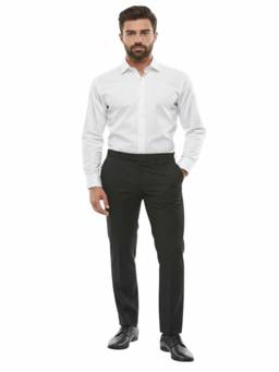 Corneliani - Grey Tailored Trouser (28)