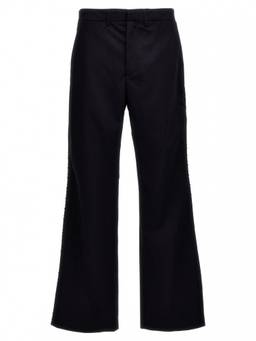 Wales Bonner - Navy Blue Delaney Trouser (32)