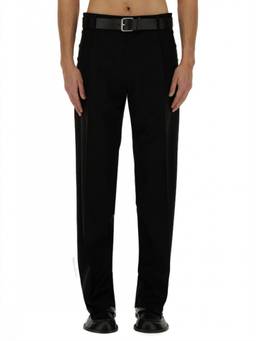 Moschino - Black Flat Front Trouser (32)