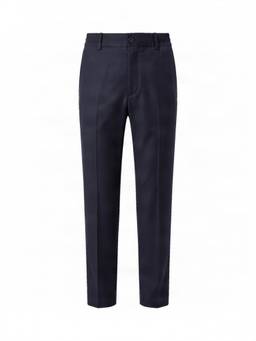 Boss - Blue Tapered Flat Front Trouser