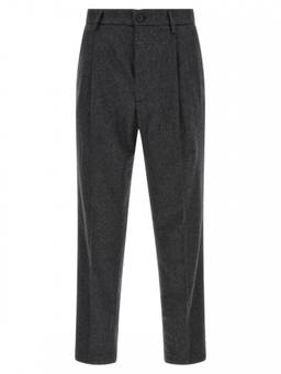 Department 5 - Grey Relaxed Pleated Trouser