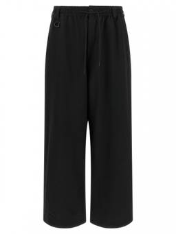 Y-3 - Black Relaxed Drawstring Trouser