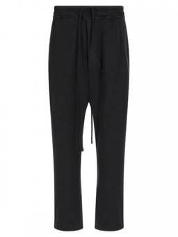 Thom Krom - Black Relaxed Drawstring Trouser