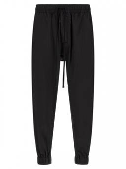 Thom Krom - Black Relaxed Drawstring Trouser
