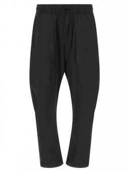 Thom Krom - Black Relaxed Drawstring Trouser