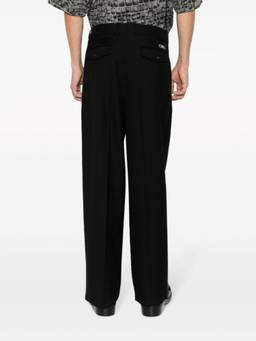 Versace - Black Wide Leg Trouser