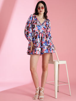 KOTTY - Womens Floral Print Mini Dress