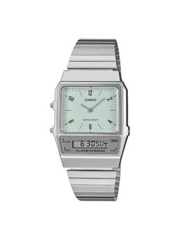 Casio - Unisex Vintage Green Dial Analog & Digital Watch - AQ-800E-3ADF (M)