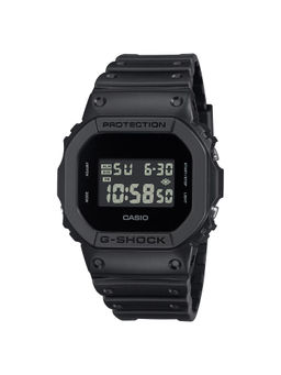 Casio - Men G-Shock Black Dial Digital Watch - DW-5600UBB-1DR (M)