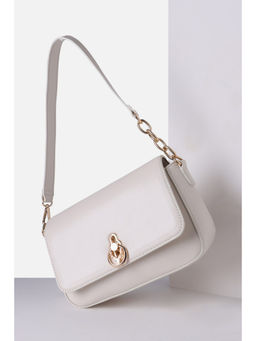 Allen Solly - Women Off White Casual Sling Bag