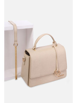 Allen Solly - Women Beige Casual Satchel