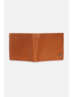 Allen Solly - Men Tan Textured Leather Wallet