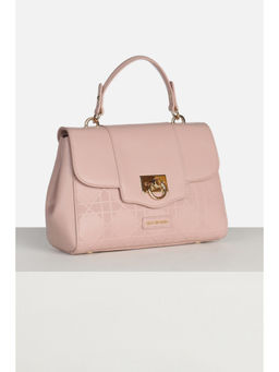 Van Heusen - Women Pink Printed Casual Satchel