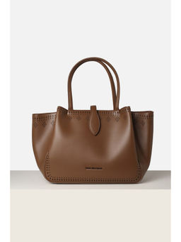 Van Heusen - Women Brown Solid Formal Handbag