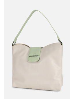 Van Heusen - Women Pink Solid Casual Handbag