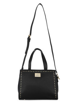 Van Heusen - Women Black Textured Casual Sling Bag