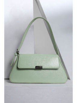 Van Heusen - Women Green Textured Casual Sling Bag