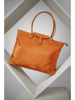 Van Heusen - Women Tan Solid Formal Handbag