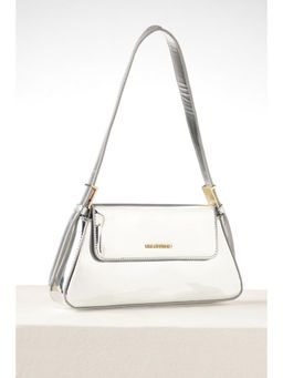 Van Heusen - Women Silver Solid Casual Sling Bag