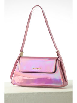 Van Heusen - Women Pink Solid Casual Sling Bag