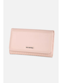 Van Heusen - Women Pink Textured Casual Wallets
