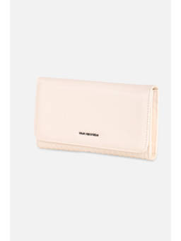 Van Heusen - Women Beige Textured Casual Wallets