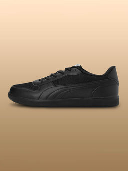 Puma - Punch Comfort Kids Black Casual Shoes