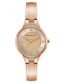 BCBGMAXAZRIA - MAXAZRIA Quartz Cubic Zircona MOP Round Dial Women's Watch - BG50667003