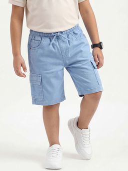 United Colors of Benetton - Solid Regular Fit Cargo Shorts