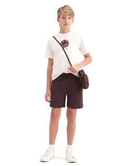 RARE ONES - Panelled Jacquard Shorts