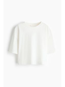 H&M - Women White Boxy T-Shirt