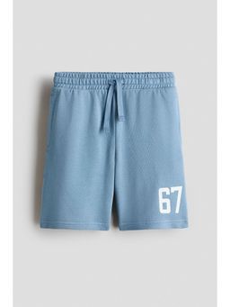 H&M - Boys Blue Printed Sweatshorts