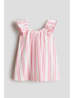 H&M - Girls Multi-Color Textured Jersey Dress